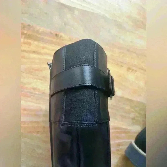 Geox Adrya Leather Boots Black | 37 - Picture 6 of 16